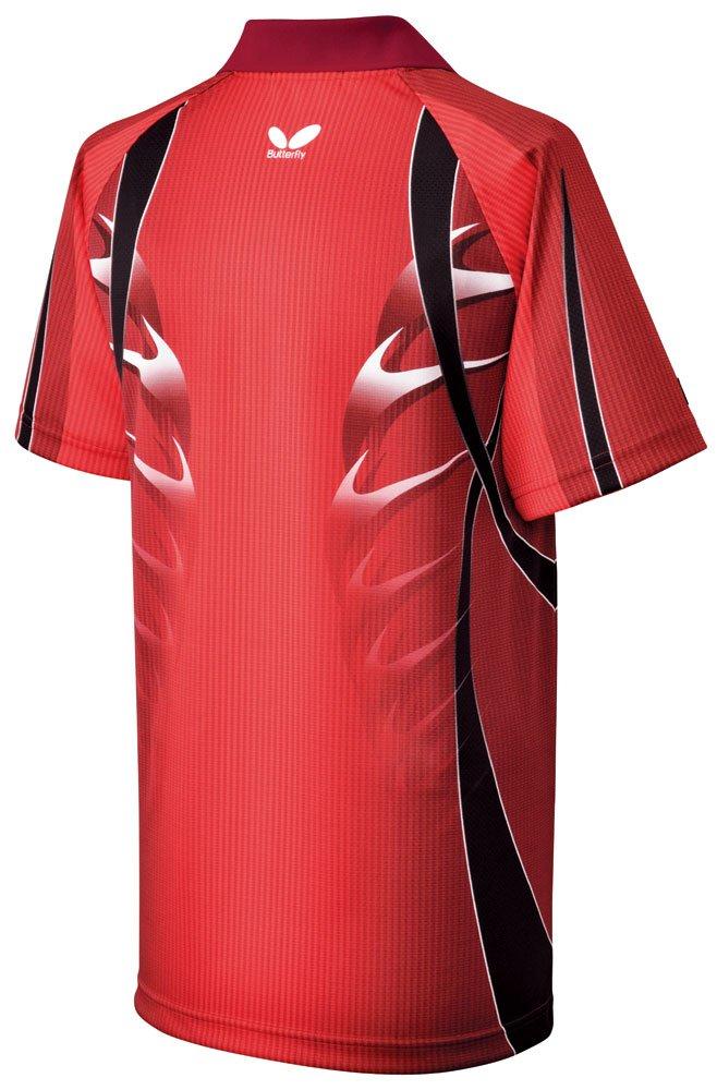 Butterfly Fandrag Shirt Red SS 44180 006