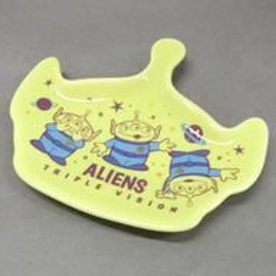 Used platetea bowl Alien (Green) design plate Ichiban Kuji Toy Story 25th Anniversary C prize