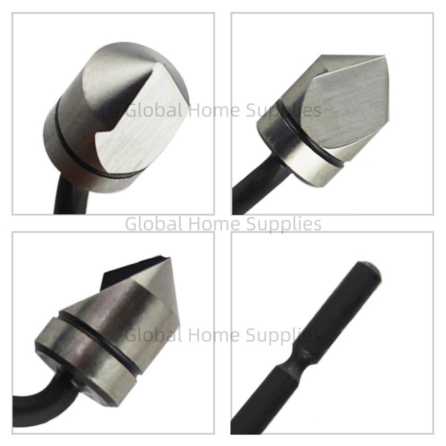 Countersunk Chamfer Cutter BC6301/BC8301/BC1041/BC1651 Deburring Trimming Tools Hand Carving Sharpen Woodworking Tools