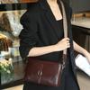 Genuine Leather Women's Bag Versatile and Fashionable Crossbody Bag Cowhide Single-shoulder Small Square Bag