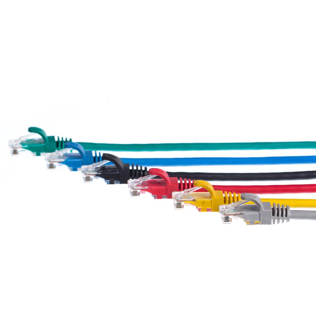Patchcord RJ45, Netrack osłonka zalewana, kat. 5e UTP, 1,5m zielony