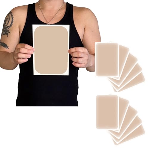 

sac taske Tattoo Concealer Stickers, Waterproof Tape, Extra Large, A5 Size (Light Skin, 10-Pack, A5 Size)
