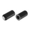 X AUTOHAUX Silicone Hose Cap Intake Vacuum Hose Tube End Plug for Car Black 6mm Inner Diameter 10pcs