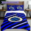 3pcs Duvet Cover Set (1*Duvet Cover + 2*Pillowcase, Without Core), Club Brugge K V Print Bedding Set, Bedroom Decor, All‑Season, Gift