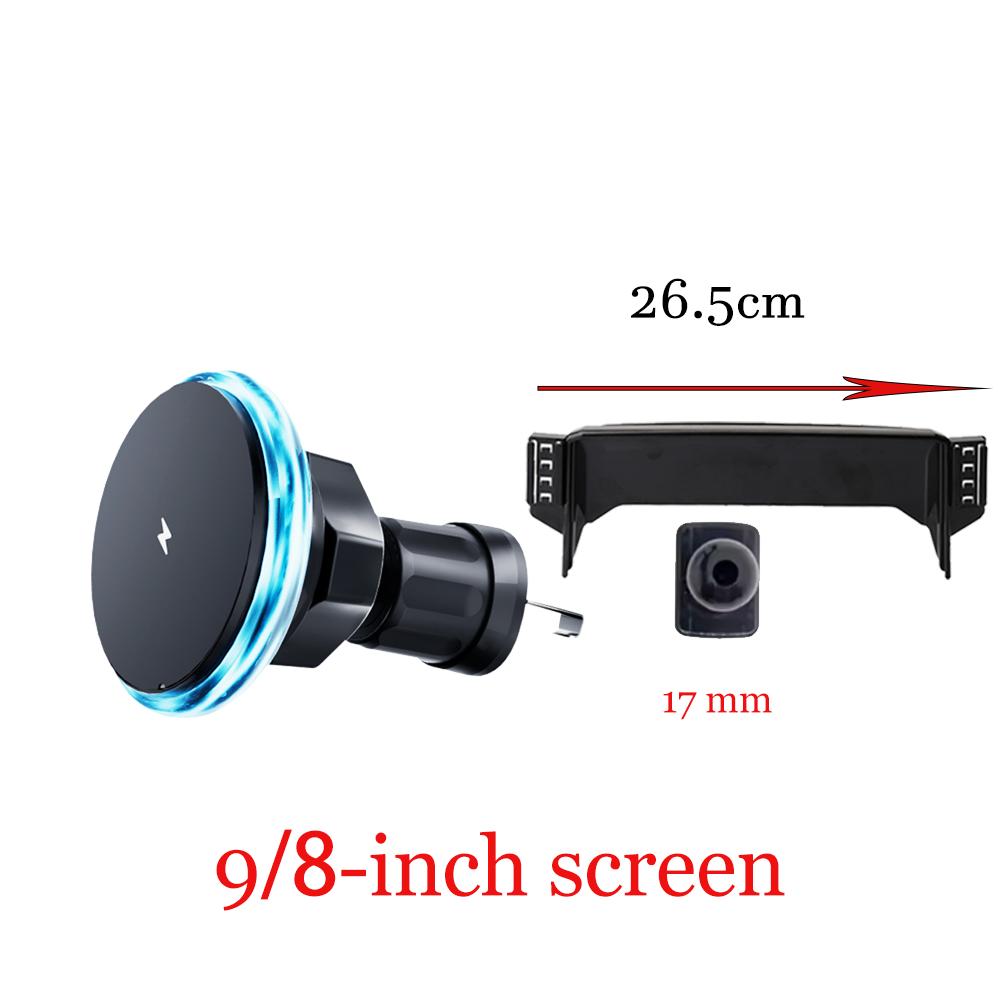 15W Car Phone Holder for Toyota Corolla Cross XG10 Hybrid 2022~2025 Magnetic GPS Support Wireless Charging Accessories iPhone