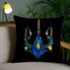 Ukraine Flag Aesthetic Pillow Case Sofa Short Plush Double-Sided Hd Printing Room Home Office Gift Cushion Cover