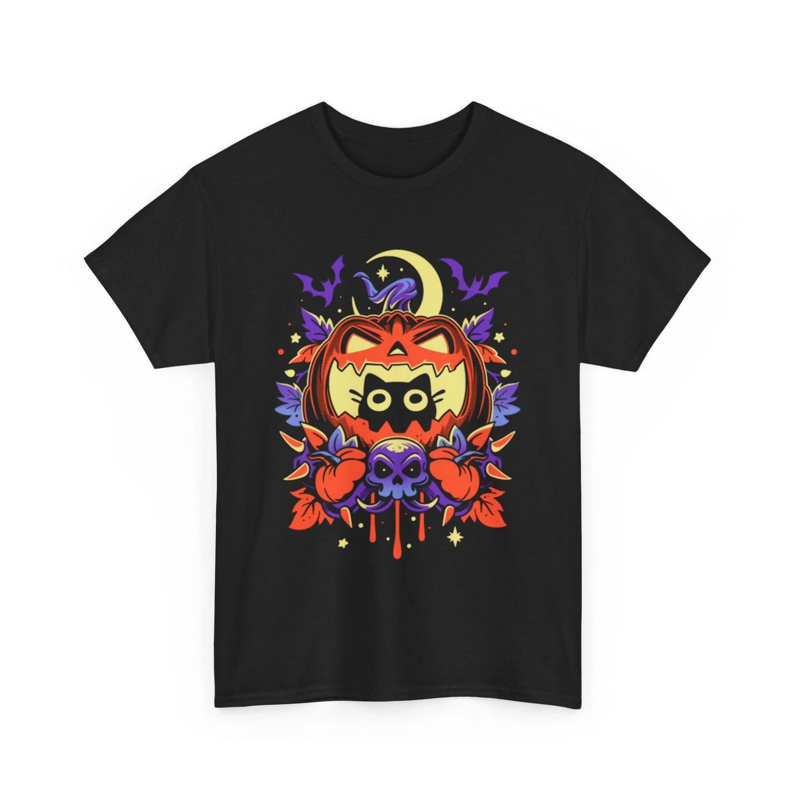 Halloween Cat Hideout | Ghost Cat Shirt | Cat Shirt Women & Men | Halloween Cat S