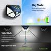 Solar Lights Outdoor 100LED 3 Modes 270° Lighting Angle Motion Sensor Security Lights for Backyard Garden Fen Patio Front Door
