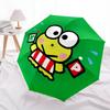 Kerokerokeroppi  pattern, automatic folding umbrella, portable and foldable design, 8 ribs, a Christmas or birthday gift.