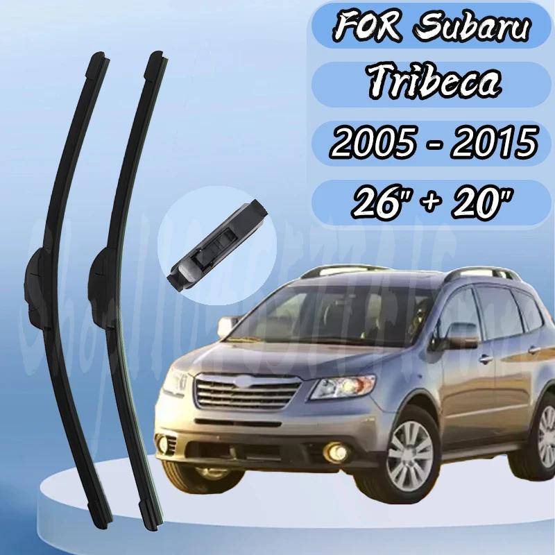 

Car Wiper For Subaru Tribeca 2005 - 2015 Front Rear Windshield Windscreen Wiper Blade Car Accessories J Hook 26 20