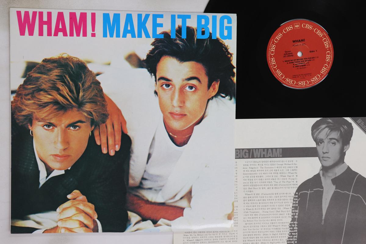 

LP Record WHAM! - Make It Big KJPL0410 CBS 1984 South Kore Pop Used