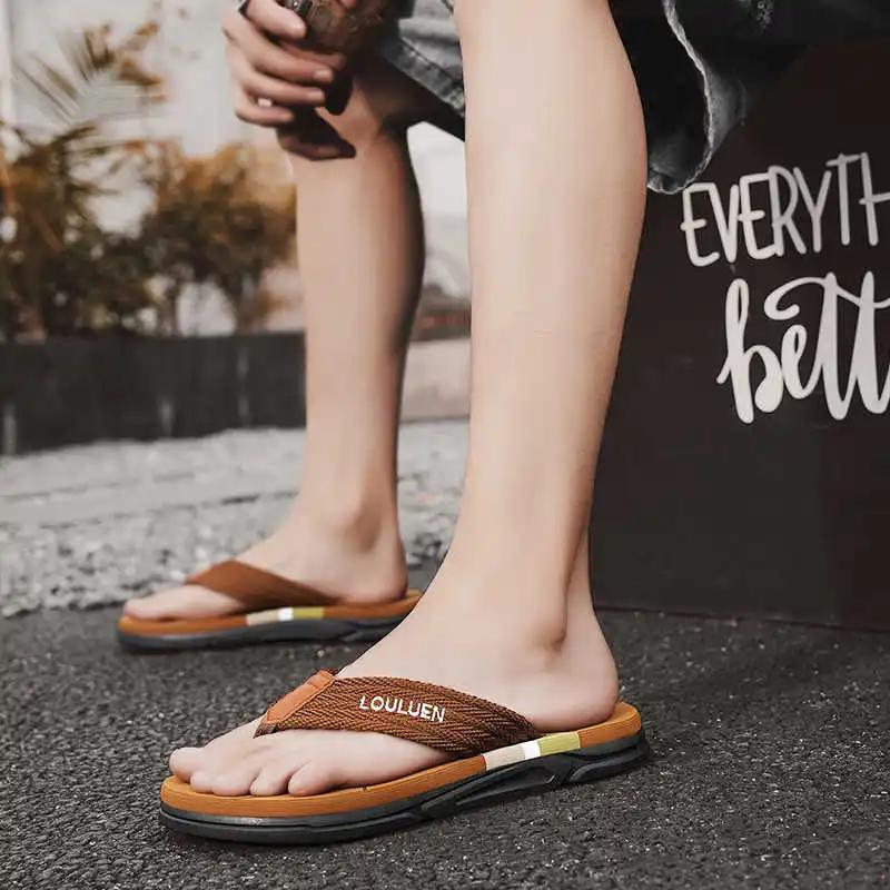 Slip Resistant Room Men's Home Boots Woven Men's Flat Sneakers Walking Shoes Men Outdoor Sport 2025outdoor Specials Sapato