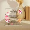 2D Flat Acrylic Plaque Decoration, Indoor and Outdoor Decoration - No Battery/electricity Required, Free Day Decoration, Shop Decoration, Durable