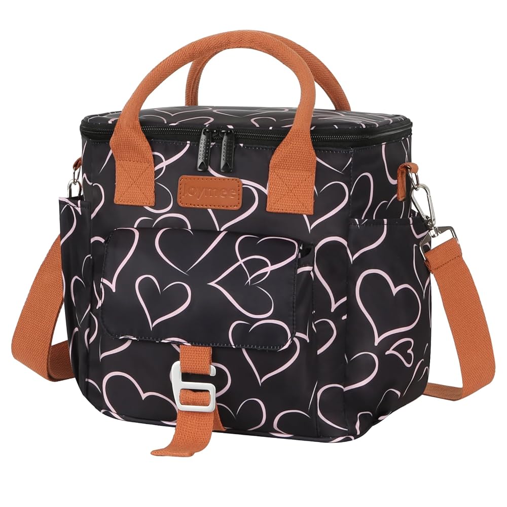 

Large Insulated Lunch Bag For Women Adults, Reusable Waterproof Lunch Box For Work Picnic Camping, Small Lunch Cooler Leakproof