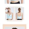 3D Seamless Sports Bra, Lingerie, Women's Summer High-strength Shock-absorbing, Beautiful Back, Fixed Chest Pad, Vest, Integrated Fitness