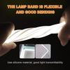 Bandă Luminoasă LED COB Neon 12V 24V Impermeabilă IP68 320 LED-uri Flexibilă Tub Lactat Iluminare 10 Culori 0.5m 1m 2m 3m 4m 5m