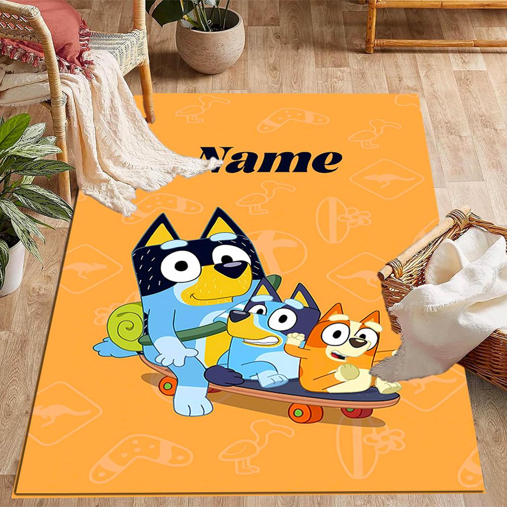 Gumball Darwin Adventure Customize Your Name Floor Rug Office Rug Suitable for Bedrooms Outdoor Hallway Playrooms Antislip Carpet Anime Office Decor