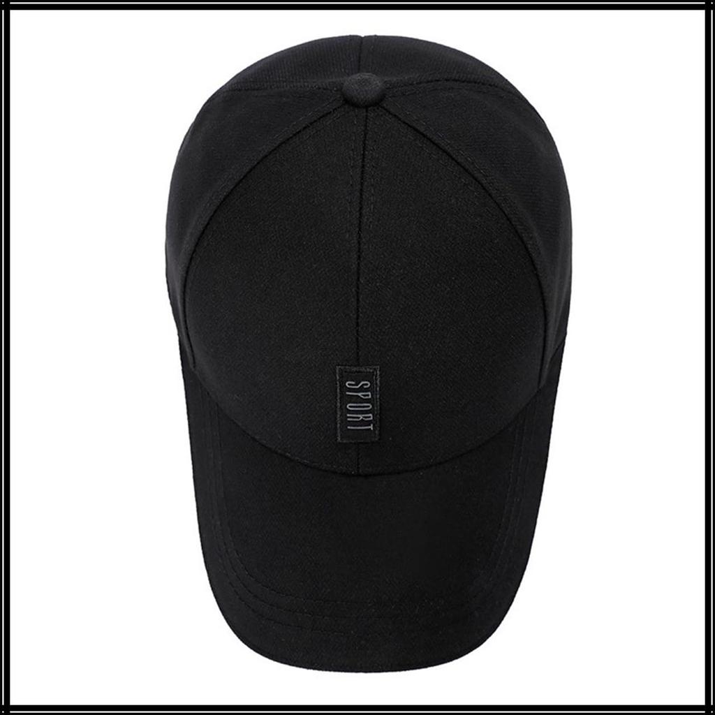 Plain Logo English Letters Cap Hat Outdoor Fishing Golf Women Men CA795 [White Fang] (Gray)