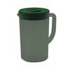 Plastic Pitcher with Lid Large Capacity High Temperature Resistant Cold Water Jug for Juice Tea