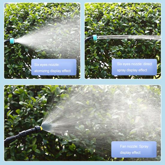 5L/8L Garden Electric Sprayer Battery Powered Shoulder Sprayer with Retractable Wand