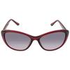 One Size – burgundy, grey