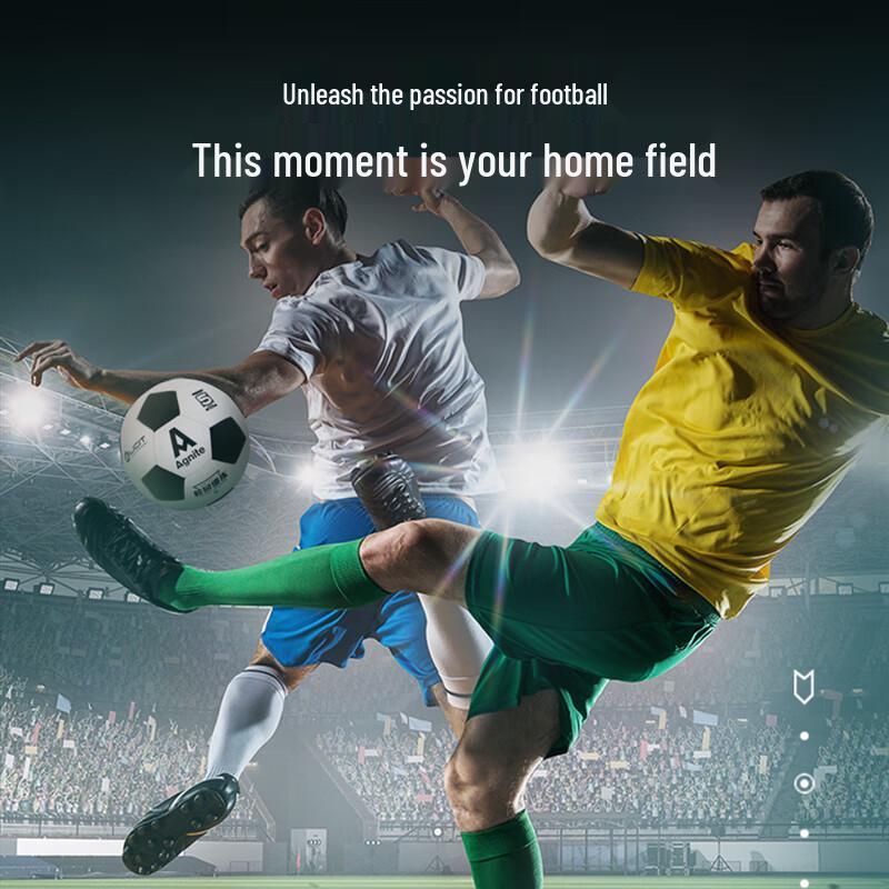 Agnite PVC Machine-Stitched Soccer Ball