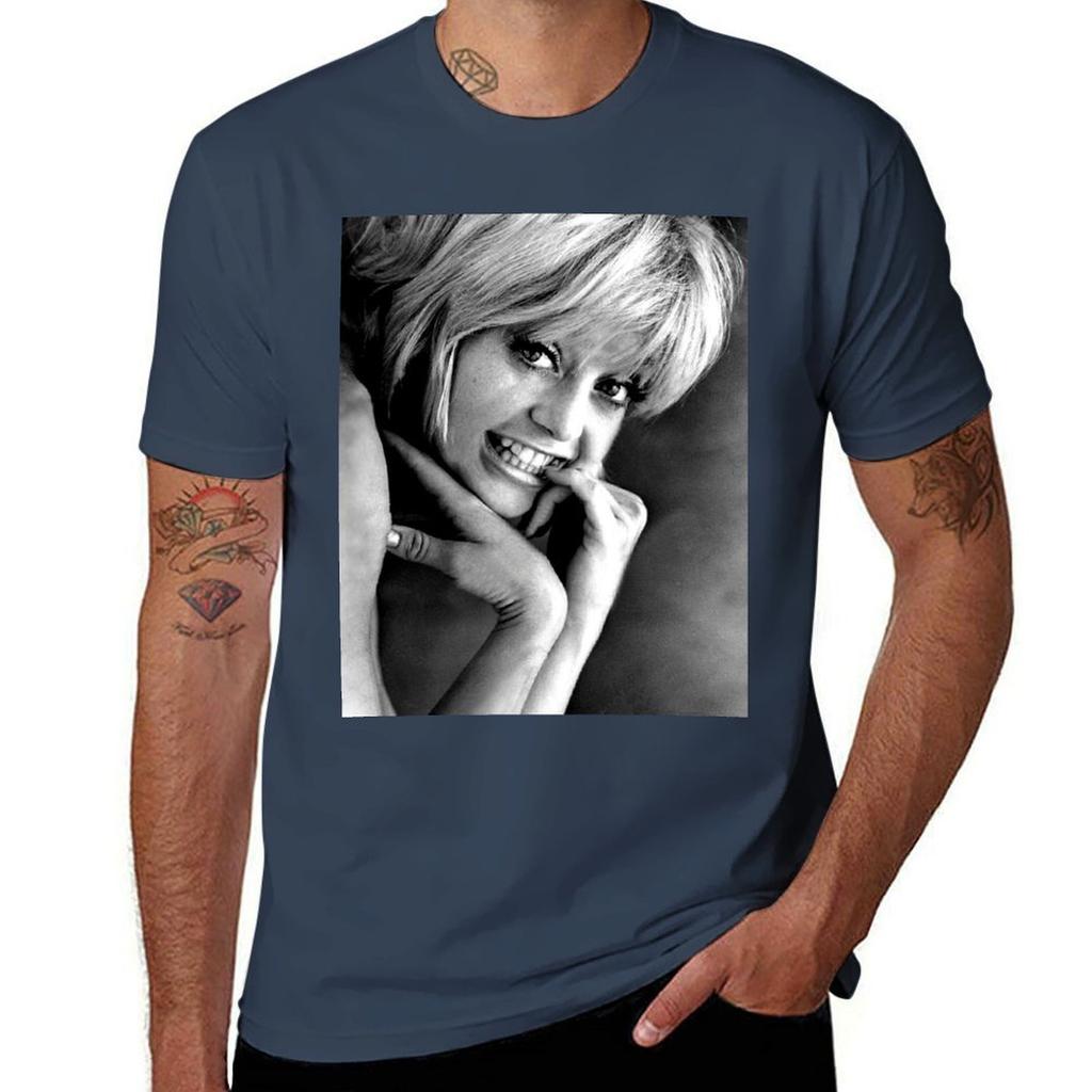 Young Goldie Hawn Tshirt Cotton Tshirt 100 Tshirt