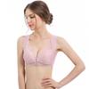 Supply Thin Cup Large Size Bra Bra Wide Shoulder Strap Gathered Breathable Front Buckle Beautiful Back Bra Women