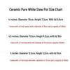 Large Ceramic White Stew Pot with Lid - Double Boiler & Soup Pot for Home and Hotel Use