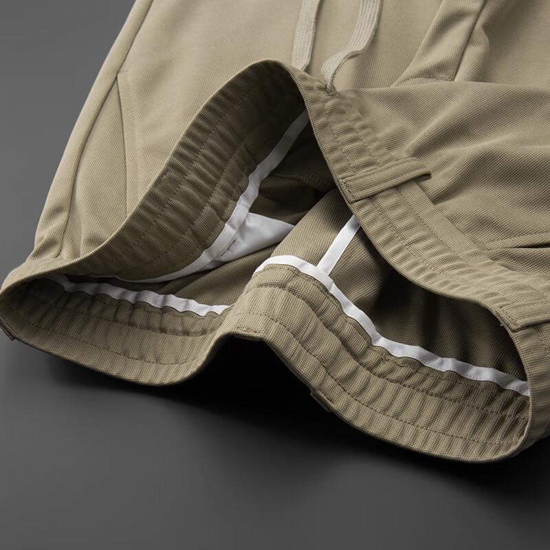 Men's Plus Size Summer Loose Breathable Straight-Leg Casual Pants