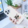 Big-eyed goofy Mouse Phone Case For iPhone 17,16,15,14,13,12,Pro MAX Black Matte Shockproof Cover