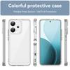 For oppo Reno14 Pro Global Case oppo Reno14 Reno14 Pro Global Cover Funda Clear PC + Silicone Shockproof Protective Phone Cover