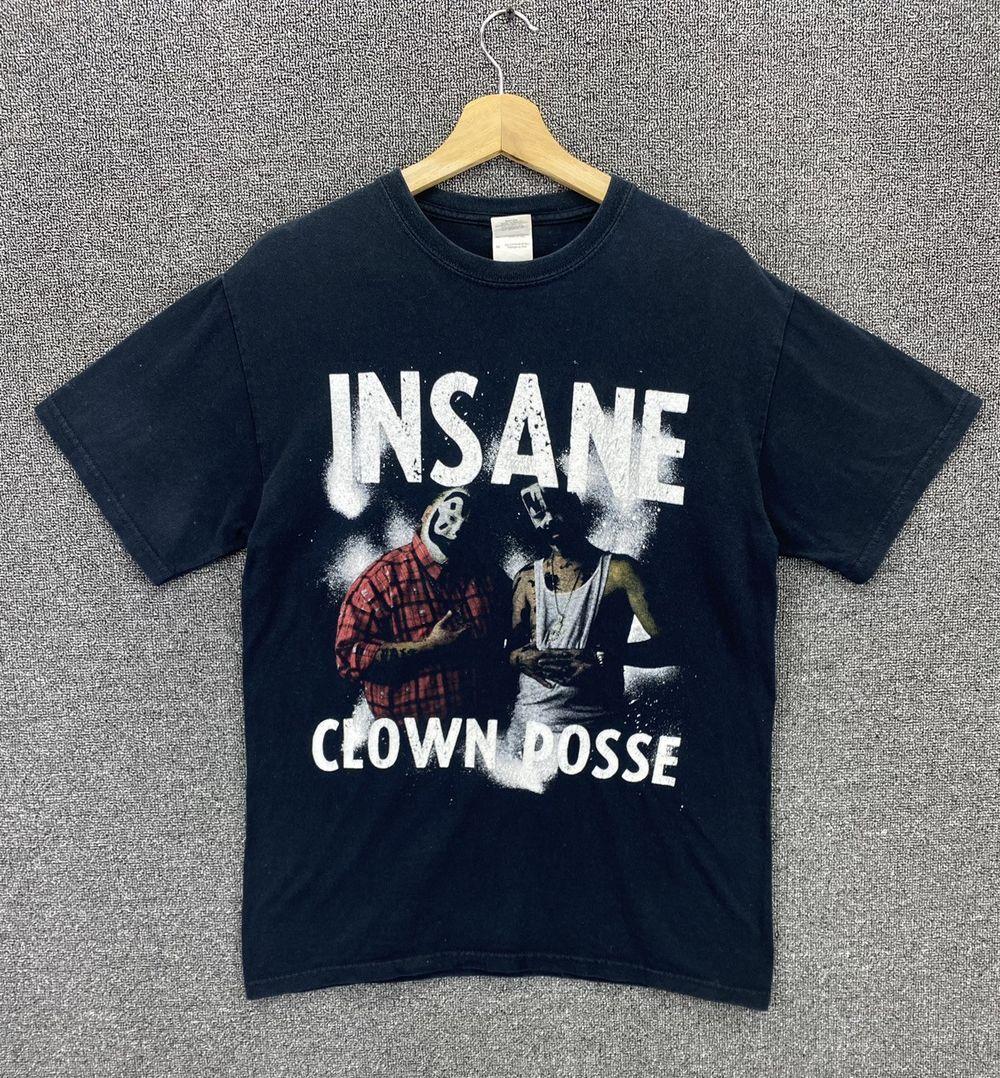 Vintage 90 Insane Clown Posse Hip Hop Rap Black Unisex Tshirt Reprint KH6773 M