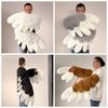 Role Play Cosplay Costume Wings Furry Dress-Up Wings Costume Girl Plush Animal Wings  Gifts
