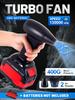 Turbo Fan Violent Air Gun 400g Thrust Stepless Speed High Power Turbofan Leaf Blower Handheld Jet Fan for Makita 18V-21V battery