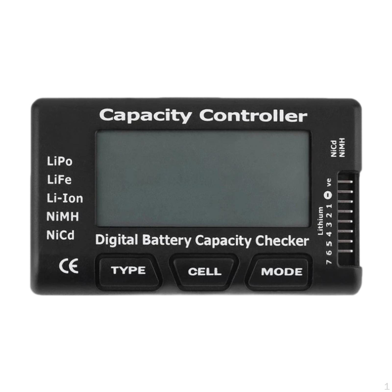 

Тестер емкости аккумулятора Смарт для Li-ion Nimh Nicd Аксессуары для моделей самолетов Цифровой