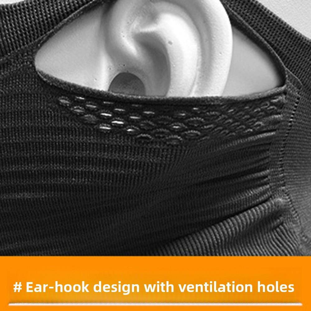 Neck Protection Warm Face Cover Hollow Mesh Cycling Face Mask Face Scarves Warm Riding Mask Sports