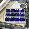 144Pcs Oval Fake Nails Short Medium Full Cover False Nails Fashion Cat Eye False Nails  Women