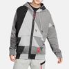 Nike Kyrie Irving Color-Block Zip-Up Hoodie Jacket Men Outerwear Gray BV9286-010