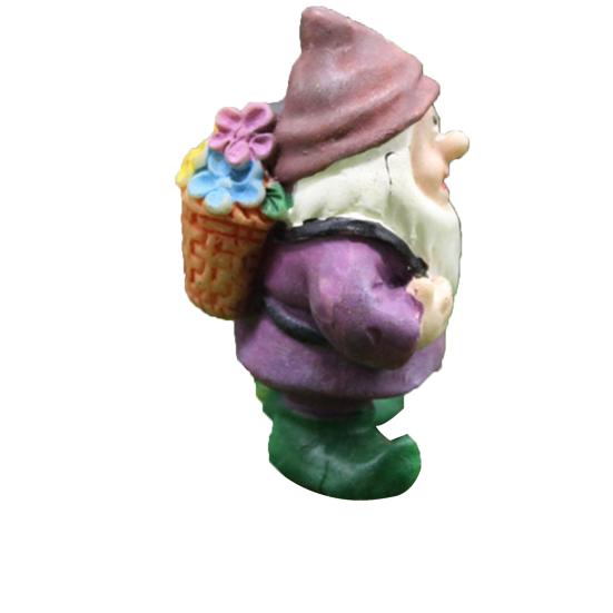 

Miniature Doll Adorable Exquisite Fine Workmanship Simulation Funny Fairy Doll for Garden красный