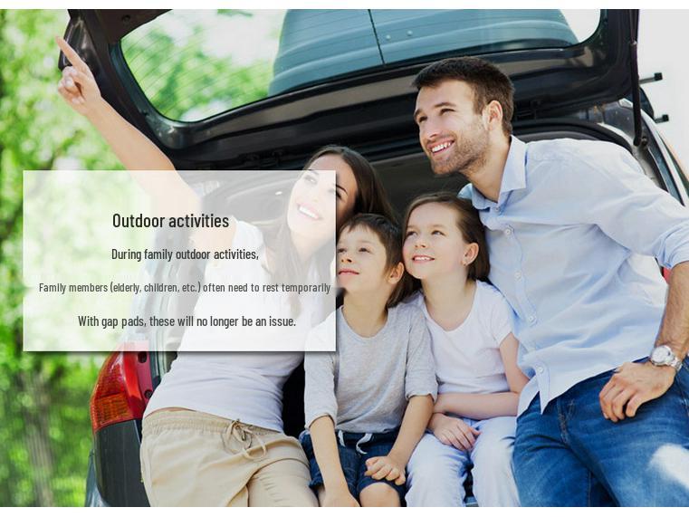 Φουσκωτό Κρεβάτι Αυτοκινήτου Πίσω Σειράς SUV για Παιδιά - Παγκόσμιο Ταξιδιωτικό Στρώμα Αέρος