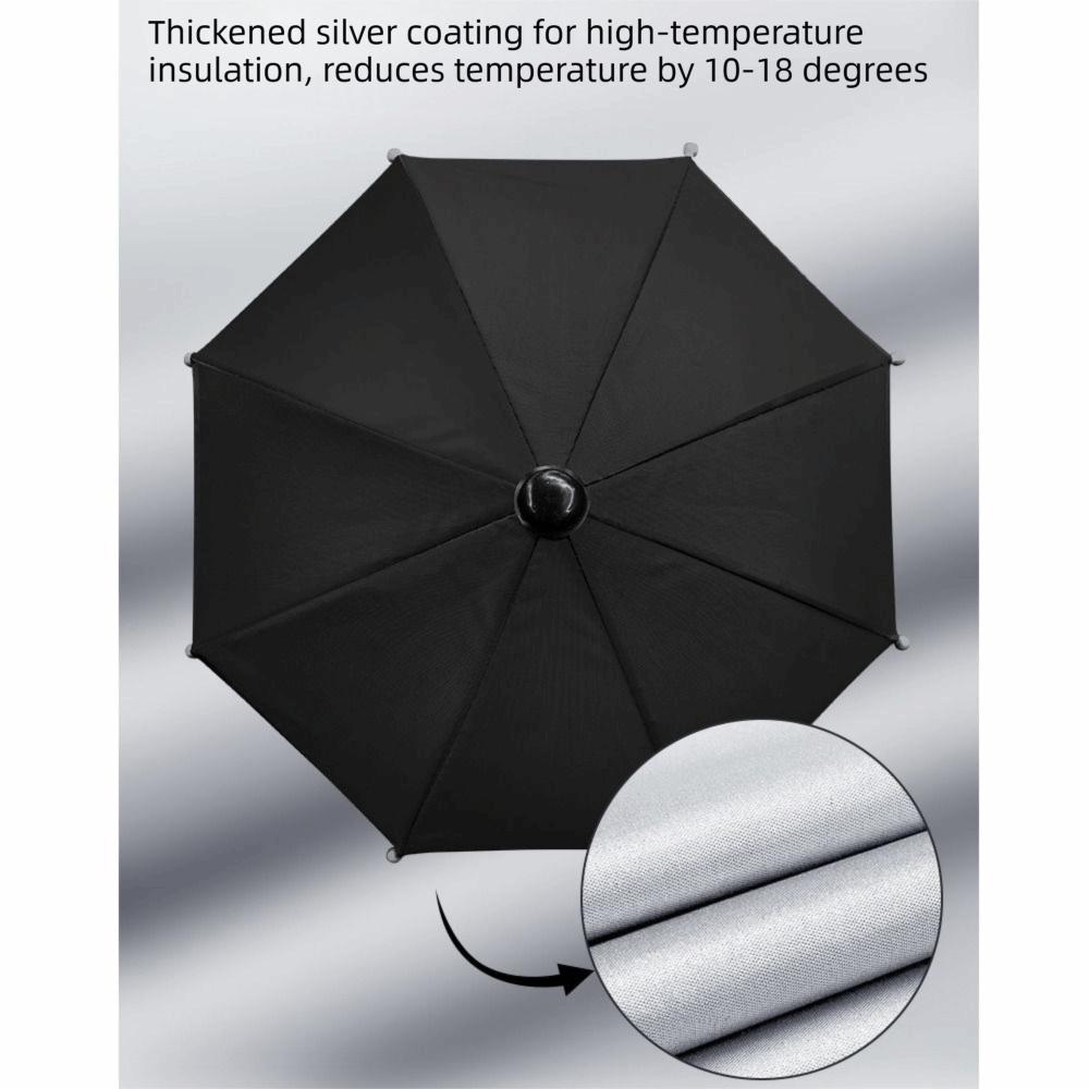 Proti oslnění Deštník na mobilní telefon s klipem Držák telefonu do auta Sluneční clona na telefon Použití pro mobilní telefon