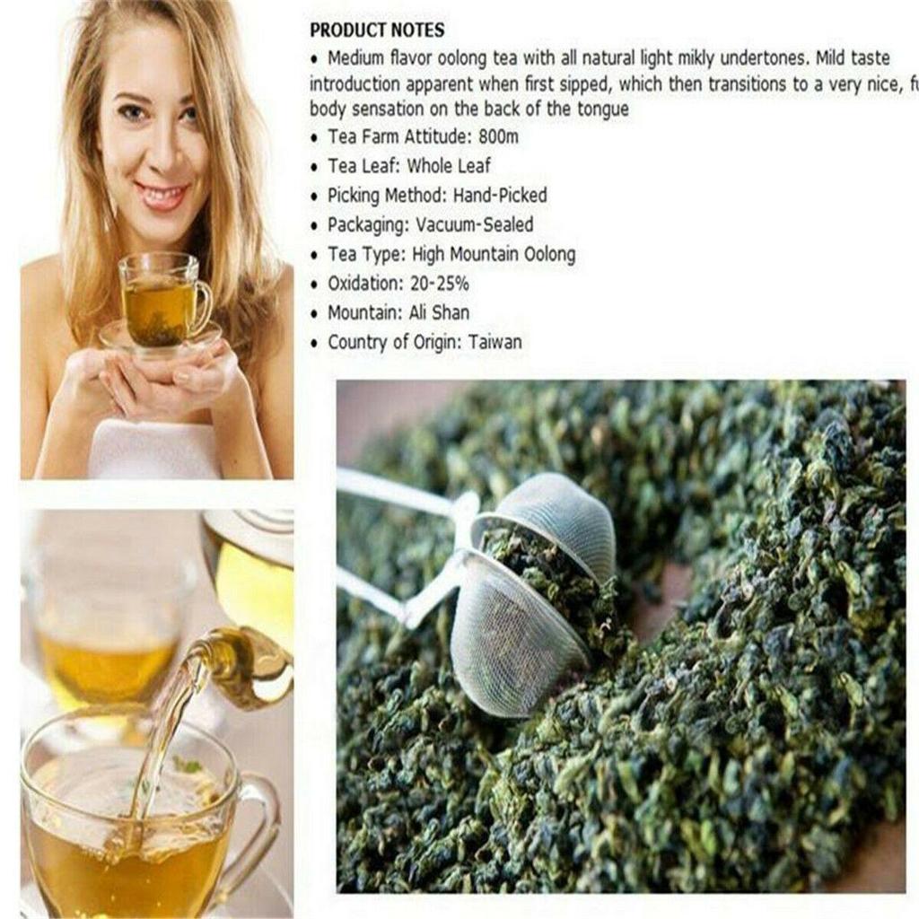 Leche orgánica Té Oolong Té con leche Té verde Tieguanyin Té Jin Xuan de alta montaña