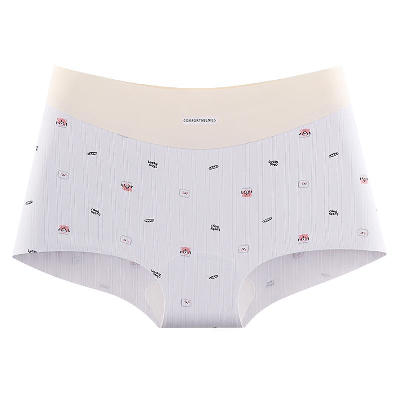 Big Size Girl Summer New Sexy Pure Cotton Extension Crotch Without A Mark In Waist Four Corners Underwear