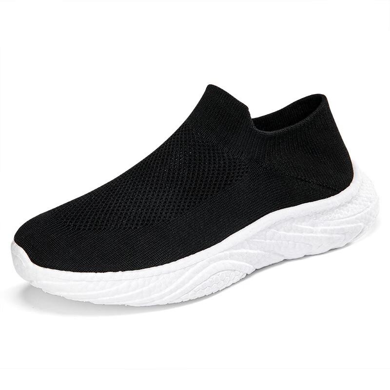 Unisex Thick Sole Casual Slip-On Shoes 38