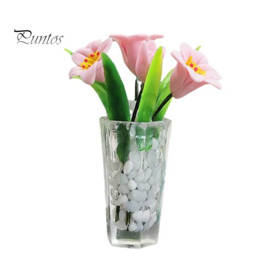 Миниатюрная игрушка-лилия в горшке — фото 6