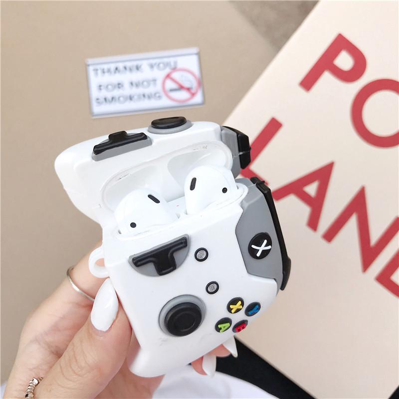 Game console handle AirPods pro1 apple bluetooth headset case 1/1 generation cartoon protective case silicone