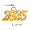 1/5Pcs Class of 2025 Graduation Hat Charm 2025 Graduation Hat Pendant For Class of 2025 Graduates Ceremony Decoration Top Sale
