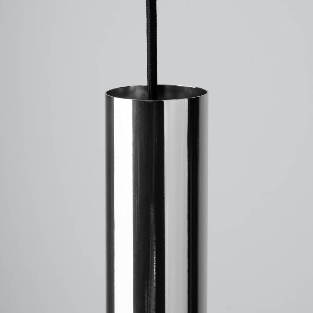 Lampa Wisząca Tuba Chrom Lagos 1Xgu10 10W Sl.1204 Sollux Lighting