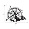 3D Car Sticker Compass Rose Navigate Mountain 4x4 Offroad Vinyl Sticker Decal Car Decal